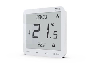 Regulator pokojowy R-10s PLUS TECH Sterowniki WG.11.0284 natynkowy przewodowy biały