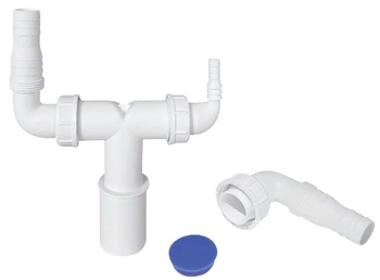 Przyłącze do pralki i suszarki 32/40mm McAlpine WMVT-3240PL z zaślepką