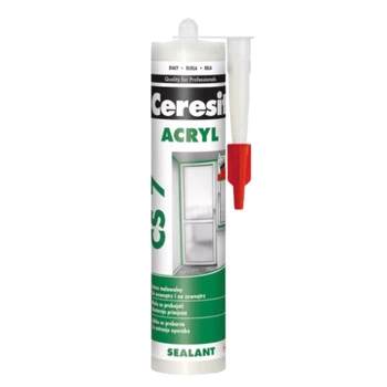 Uszczelniacz akrylowy CS7 Ceresit 280 biały 2255218