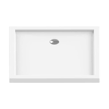 Brodzik prysznicowy CANTARE kwadratowy 90x90x5,5 gł. 3,5cm - 90 (obudowa zintegrowana, podstawa posadzka) NEW TRENDY B-0137