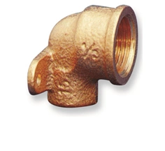 4000 Kolano z Łapami 90° (GW) - 2 Mocowania 15 x 1/2