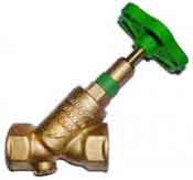 Zawór grzybkowy skośny DN 15 mosiężny AGAFLEX 40150515